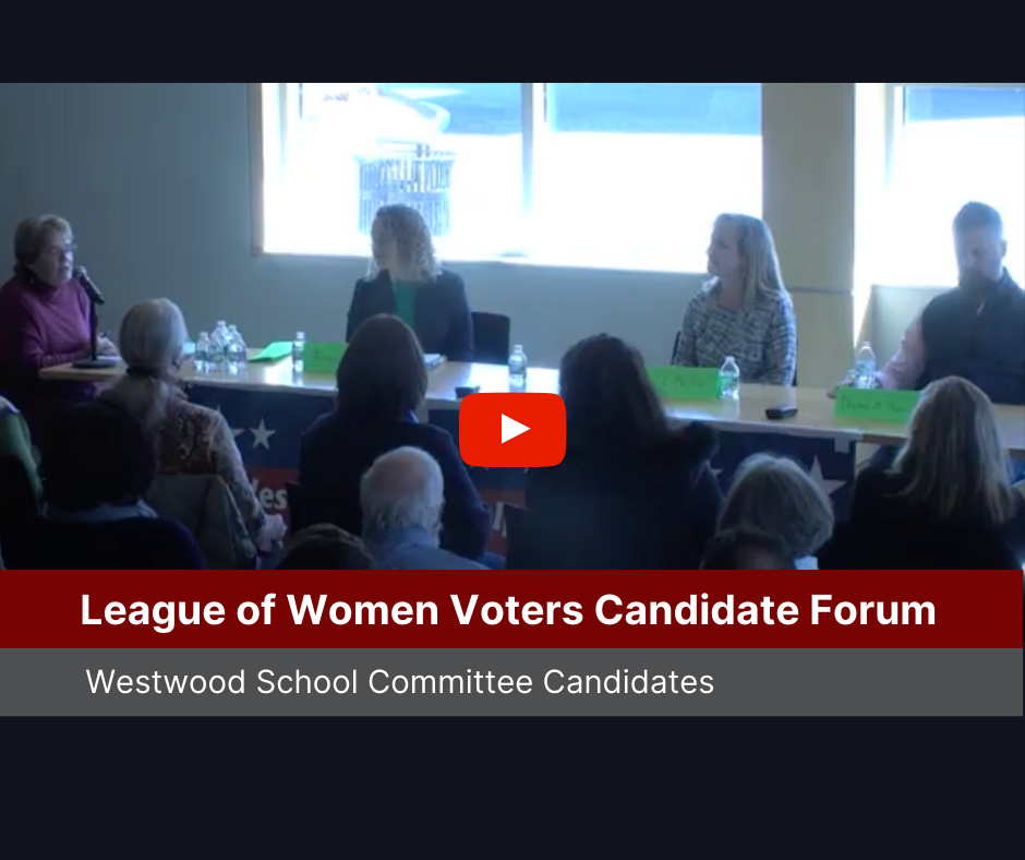 News and Media of JoAnna French's campaign for Westwood School Committee — JoAnna For Westwood