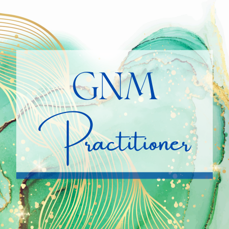 green and gold background with GNM Practitioner