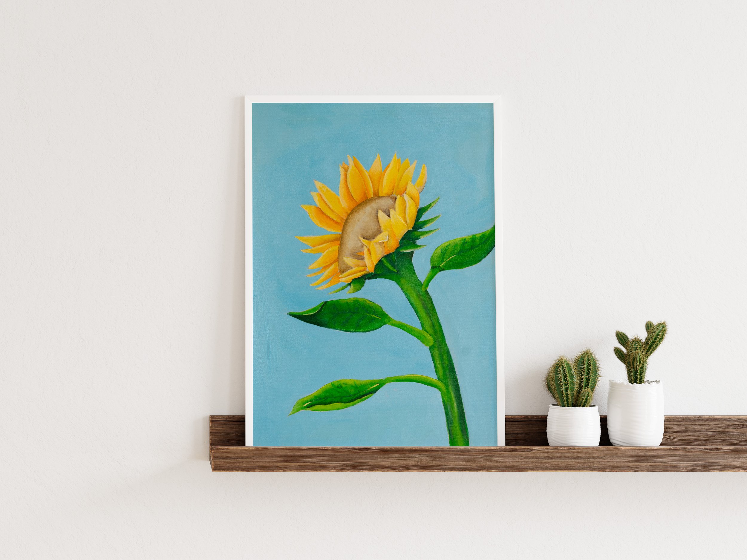 Sunflower White Frame.jpg
