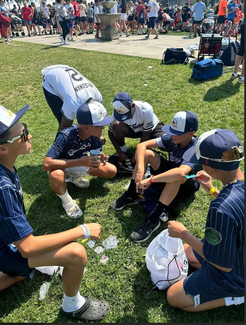 💥 This is our WHY! 💥
We’re not just a pin business - we’re families just like you ⚾️❤️
We know that a great trading pin isn’t just a keepsake… it’s the start of something bigger. It’s the spark that brings kids