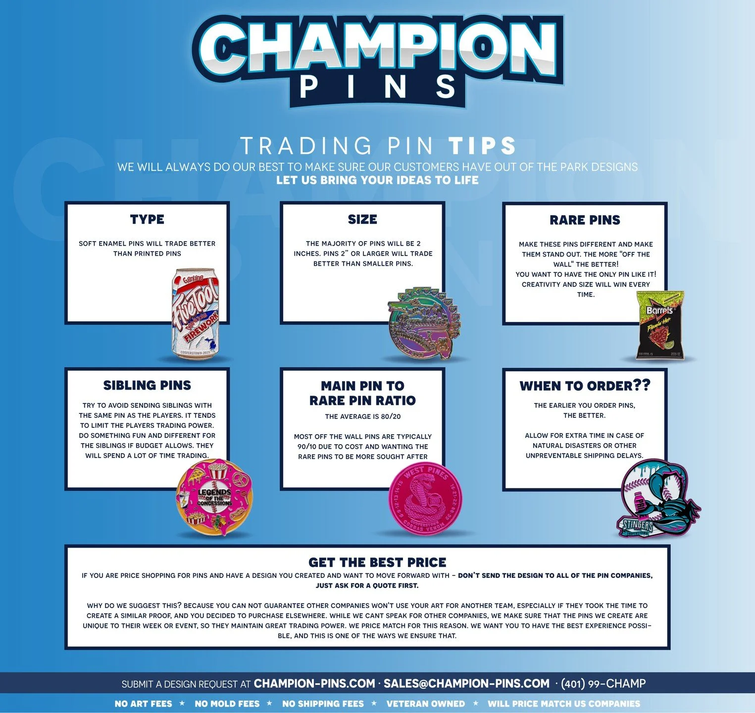 🎉📌HELPFUL PIN TRADING TIPS!! 🎉📌
With so many new faces joining our page, we had to drop our must-know pin trading tips again⚾✨
BIG TIP: Creative pins do NOT cost more than boring ones!😲
Why show up with a &ldquo;meh&rdquo; pin when you can have 