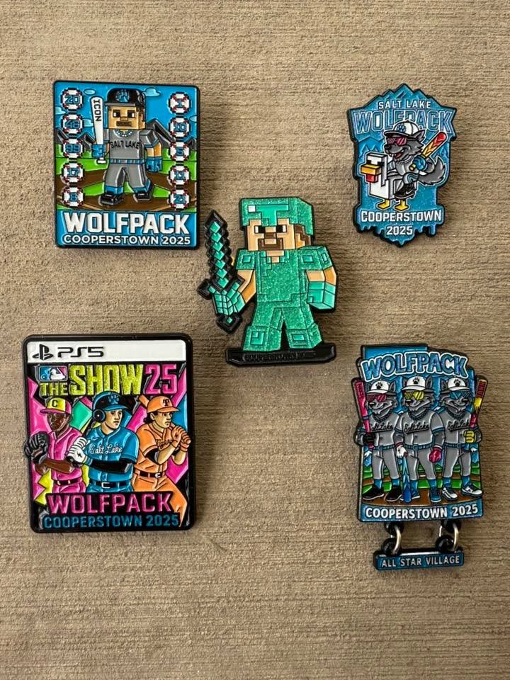 ✨📣 TRADING PIN SETS on SETS on SETS! 📣✨
We&rsquo;ve been getting a ton of calls, emails, DMs, and messages about the average Cooperstown order ⚾📬💬 and if you know anything about Cooperstown (All Star Village, or Dreams Park) you already know one 