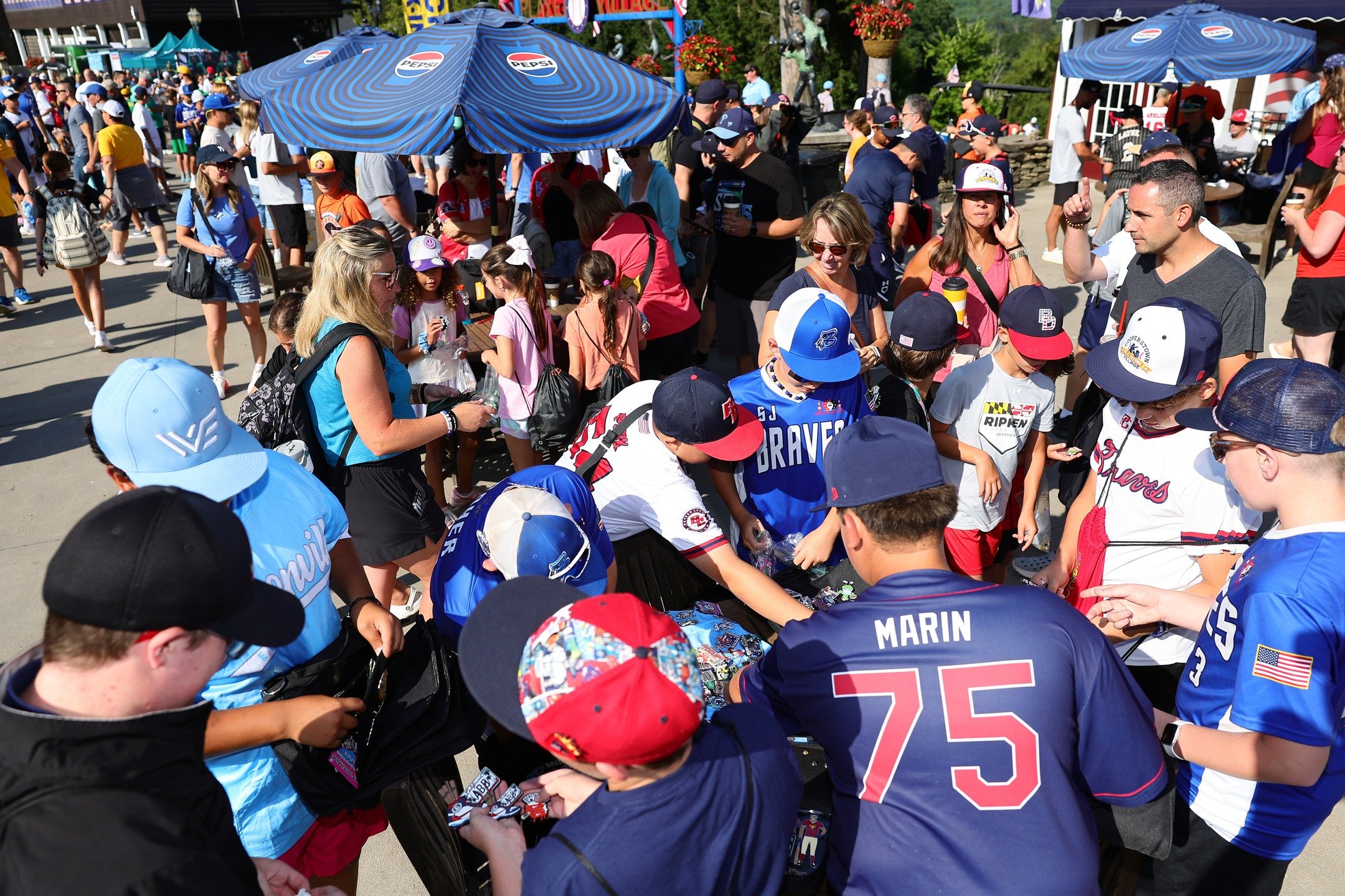 ⚾✨ THIS is our WHY ✨⚾
Nothing quite like the magic of PIN TRADING at Cooperstown! 🧢
It&rsquo;s more than "just pins"&hellip; it&rsquo;s smiles 😄, friendships 🤝, and kids from all over the country 🌎 coming together for the love of the ga