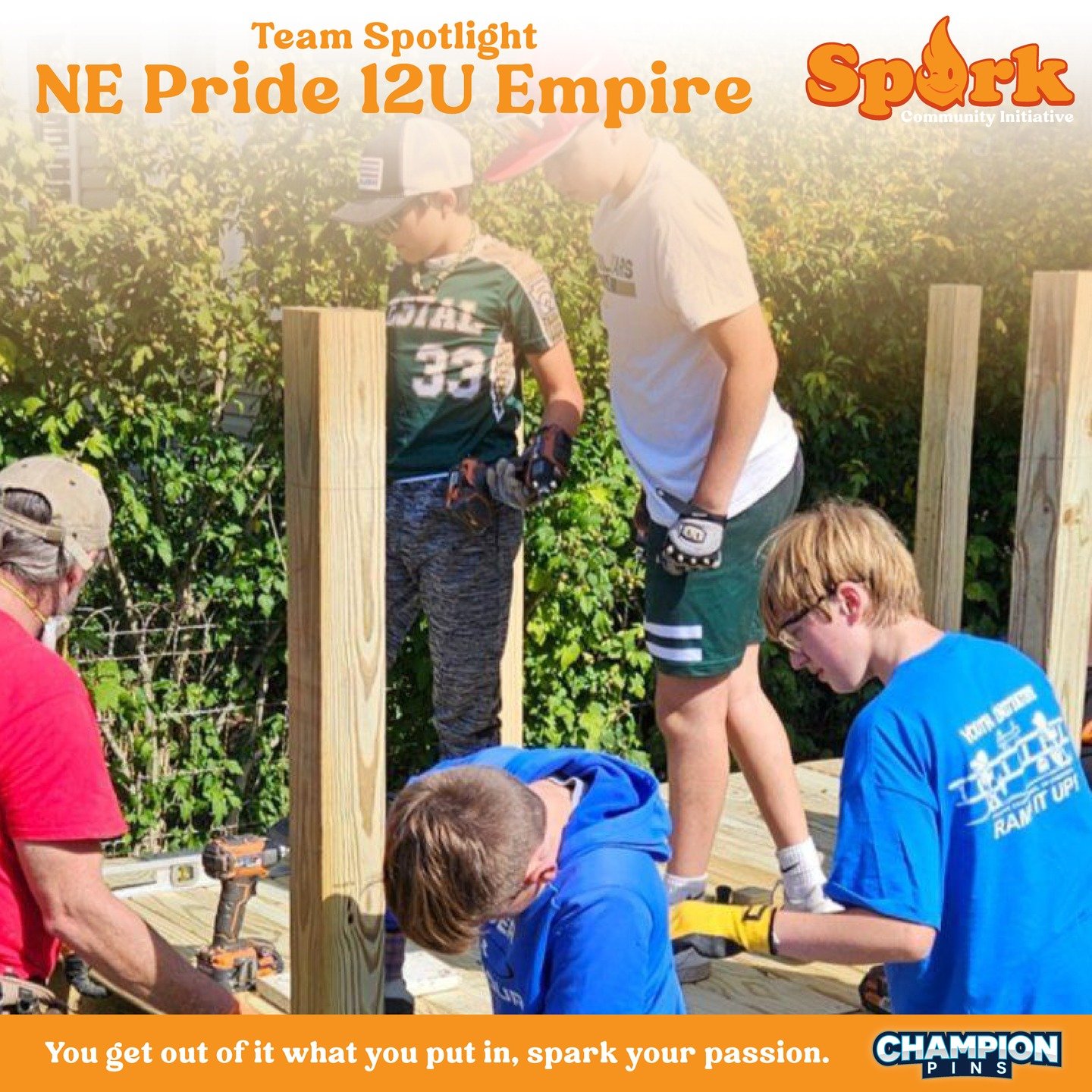 >>> We are bigger than just a pin business.. we were meant for more. We were meant to give back to teams like NE Pride 12U Empire.. On June 21, 2025 and Oct 4, 2025 multiple boys from NE pride baseball team traded their gloves and bats for p