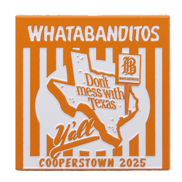 Banditos Texas Cooperstown Baseball Trading Pin