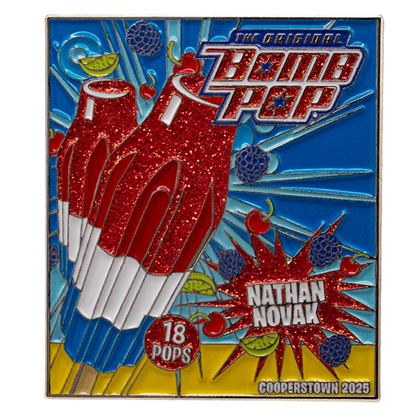 Bomb Pop Baseball Pin