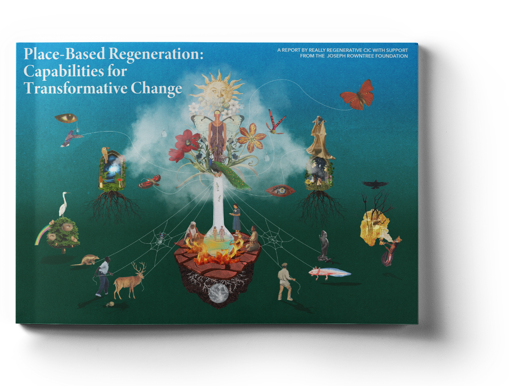Collage Poster & Graphic Design - Place-based Community-led Regeneration