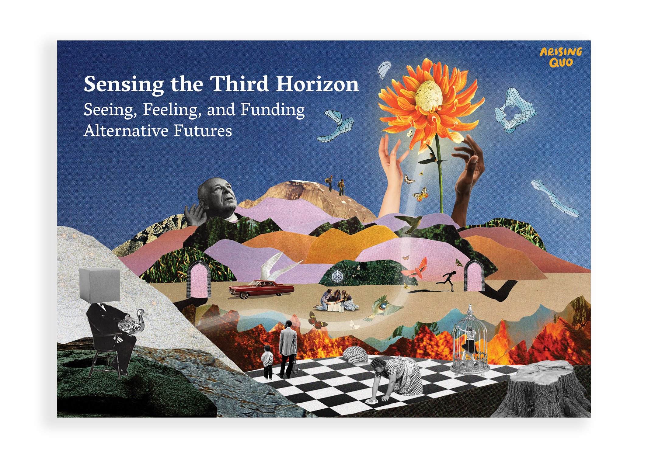 Collage Art, Graphic Design & Illustration for a Philantrophic Advisory