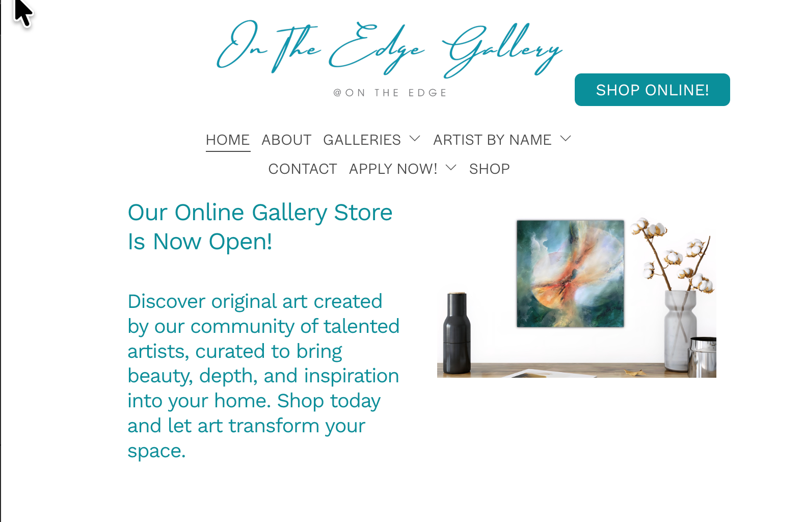 On The Edge Gallery (otegallery.com)