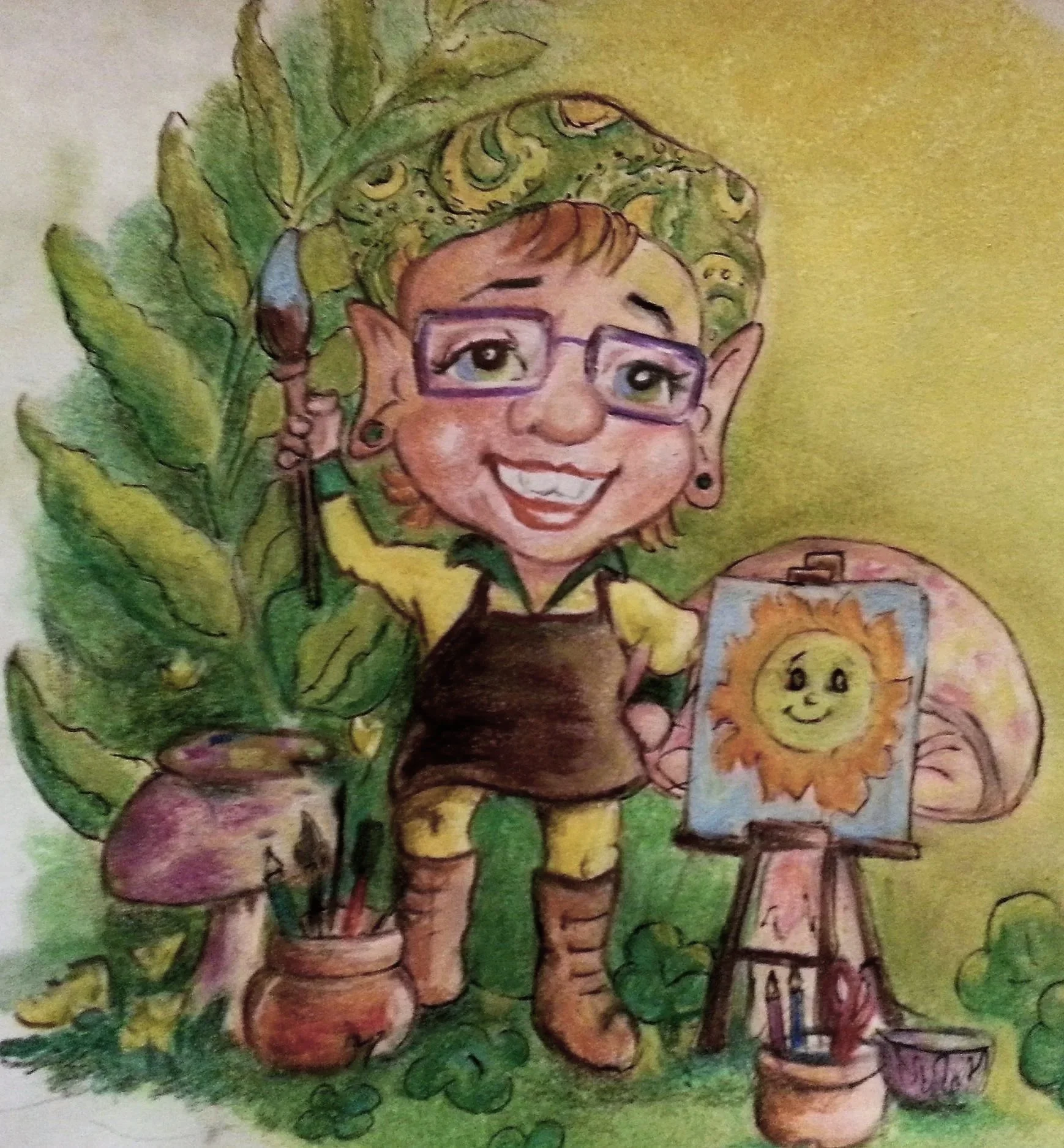 Vocational caricature gift idea