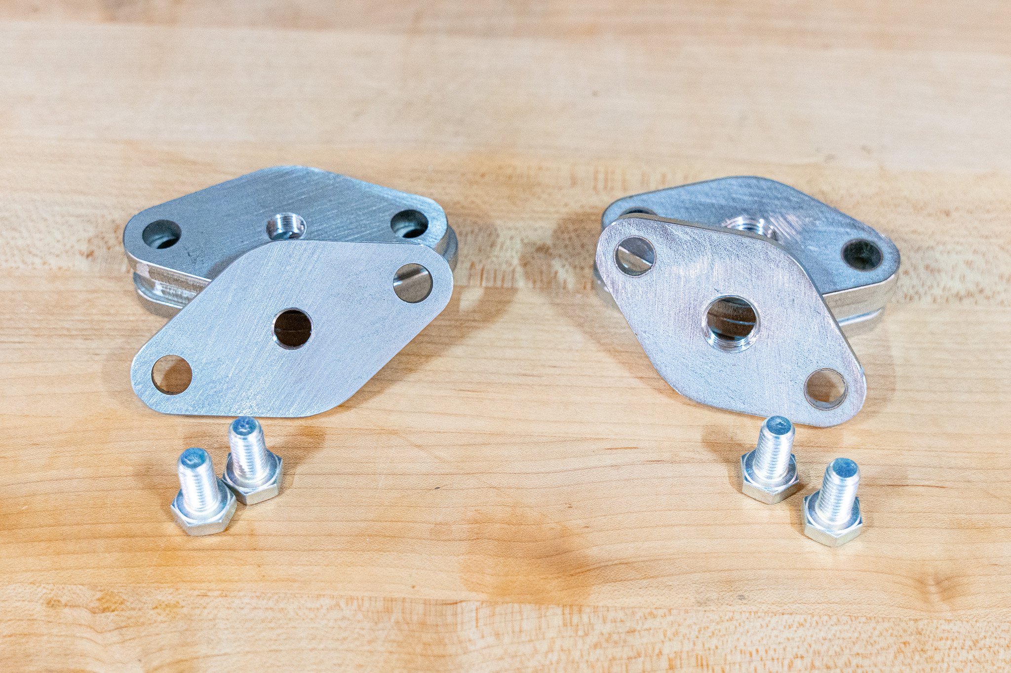 Toyota 1KZ EGR Blockoff Plates