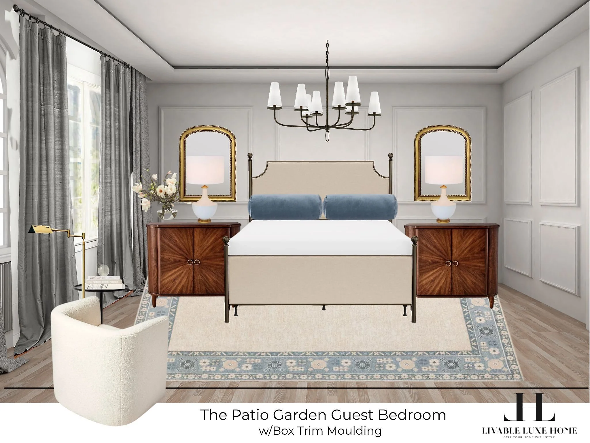 How To Add Character to your room with Box Trim and Crown Molding