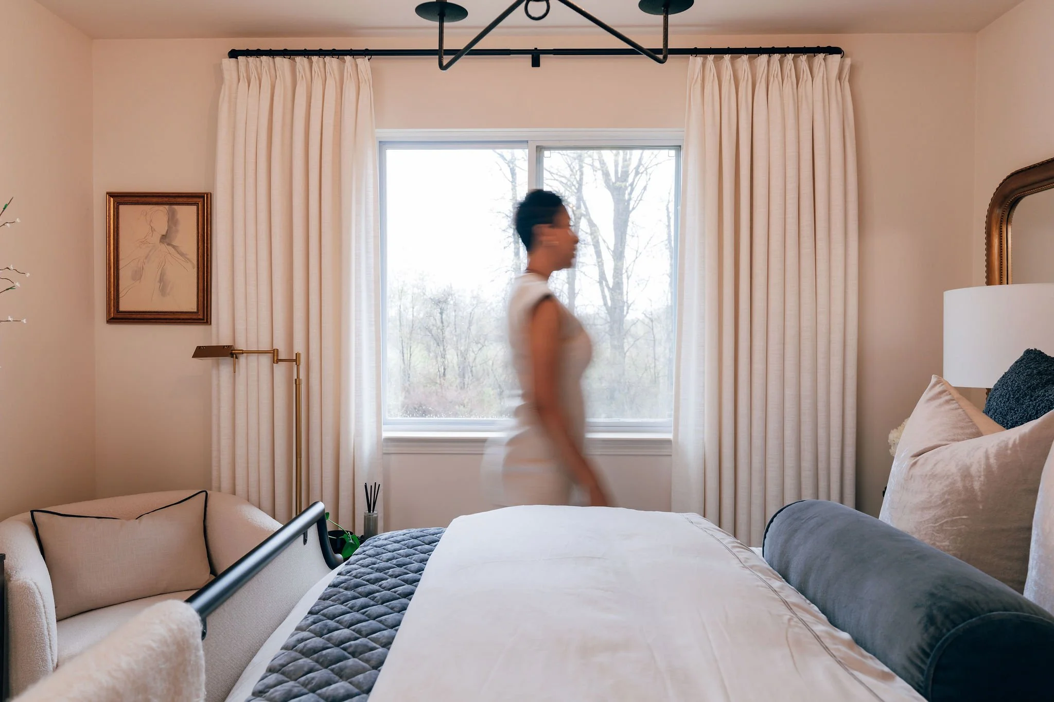 Soft Luxe Guest Bedroom