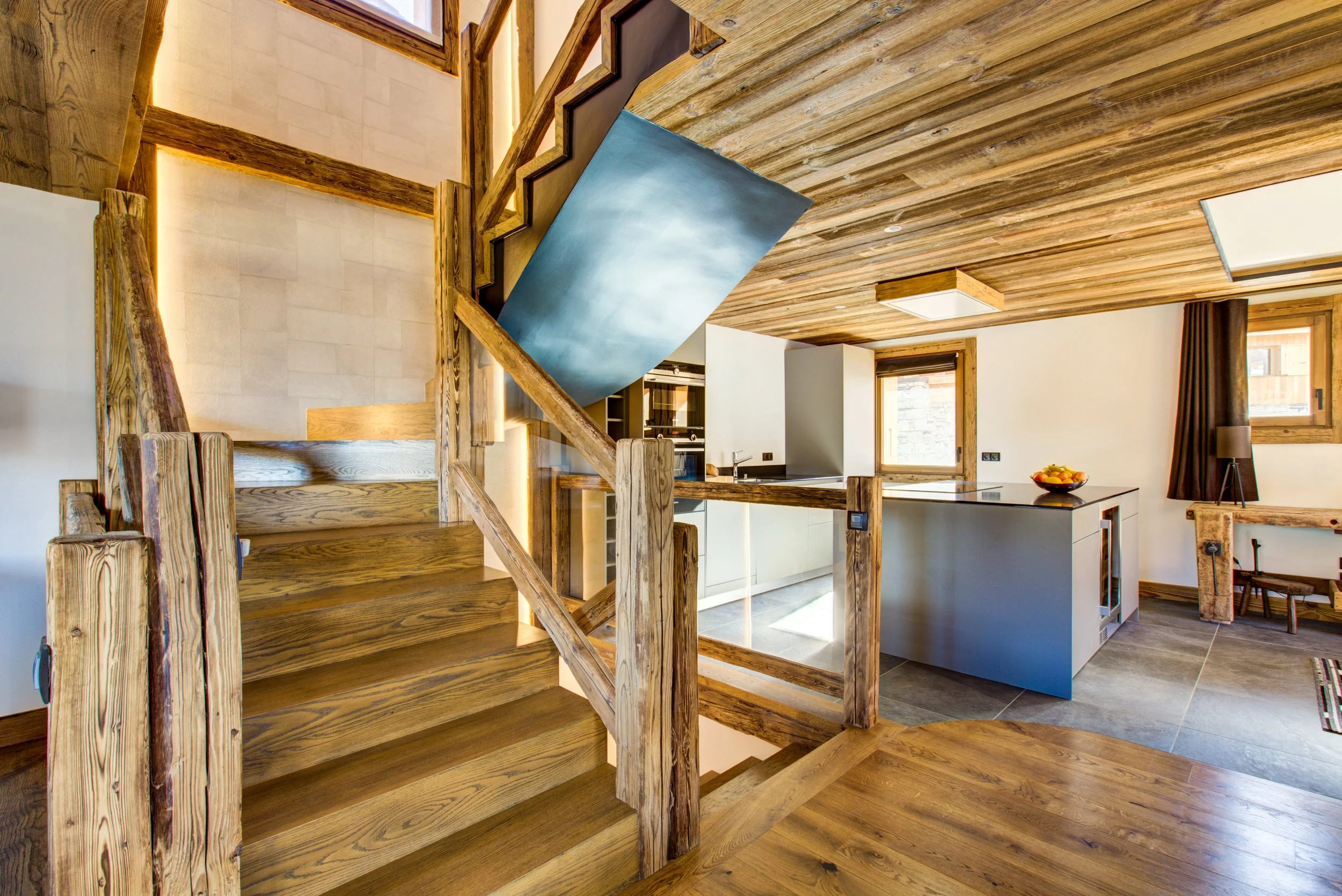 Stairway and kitchen .jpg