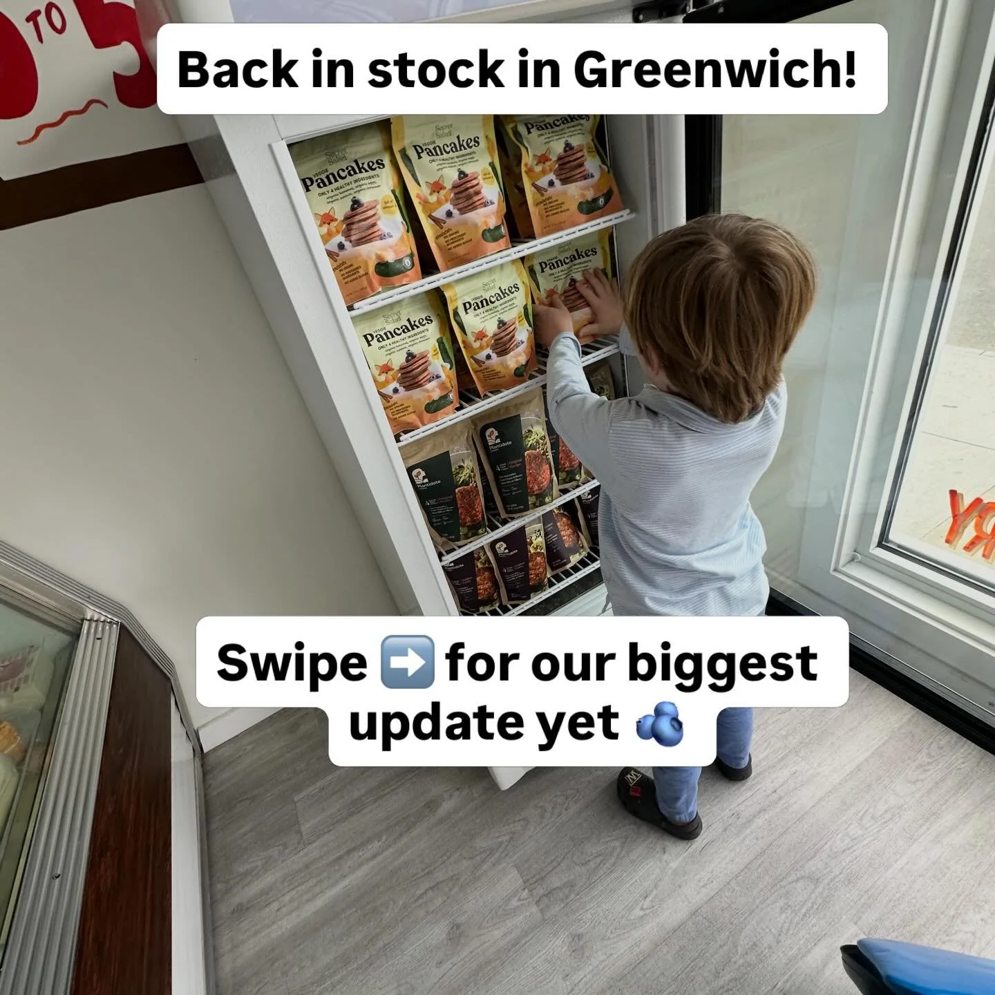 Thank you for all of the texts and kiddo messages asking when we&rsquo;ll be back in stock at @alpenpantry. We are now stocked up and gearing up for our new flavor,  Blueberry, packed with antioxidants and yum! 🫐