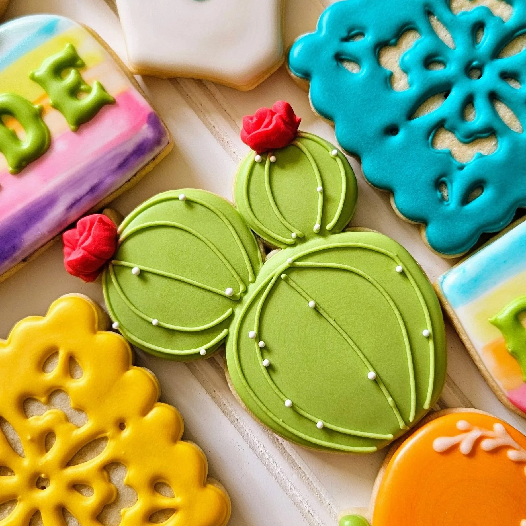 Cactus with blooms STL- Digital Download