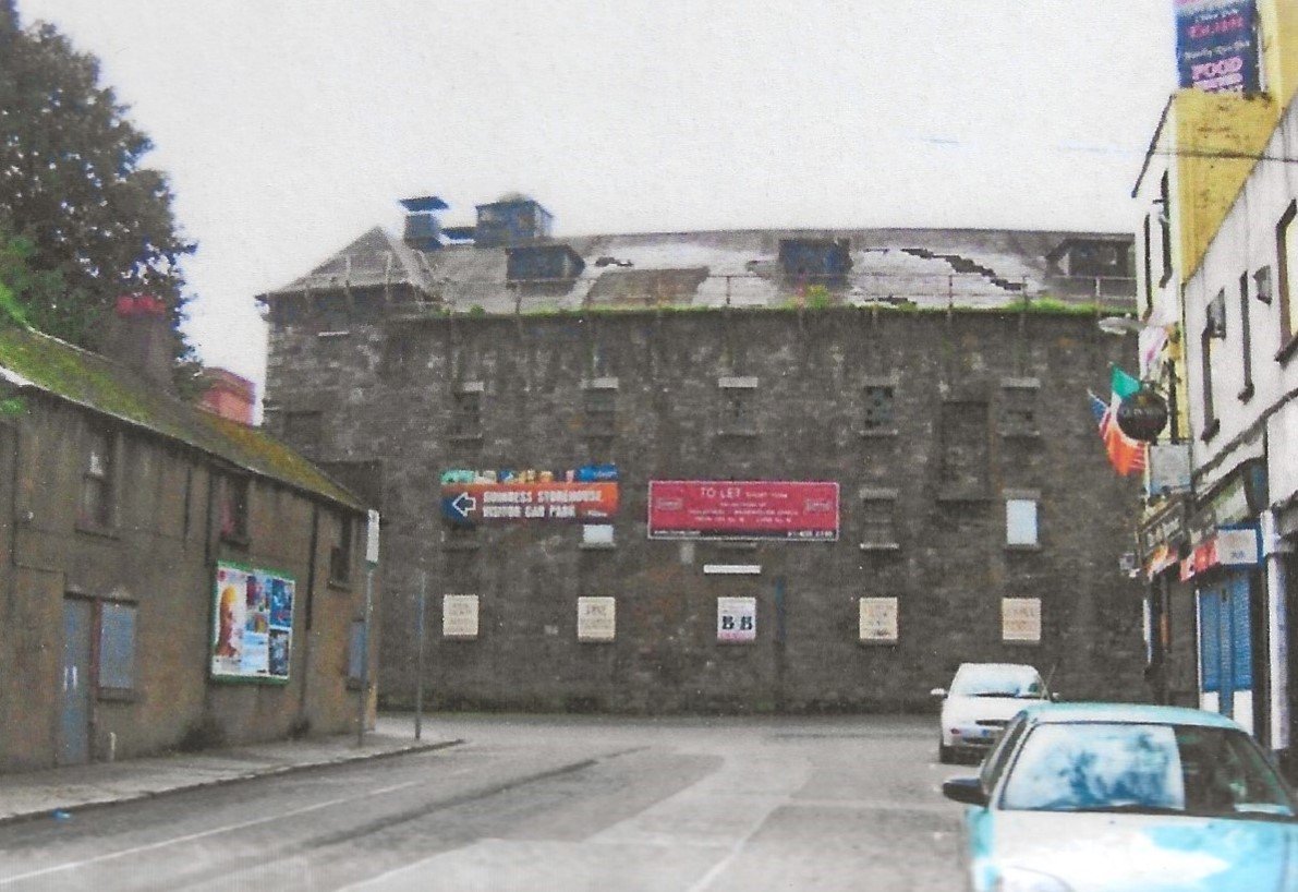 Echlin Street. If one could turn to the right, you'd see the flat I shared with the rats.
