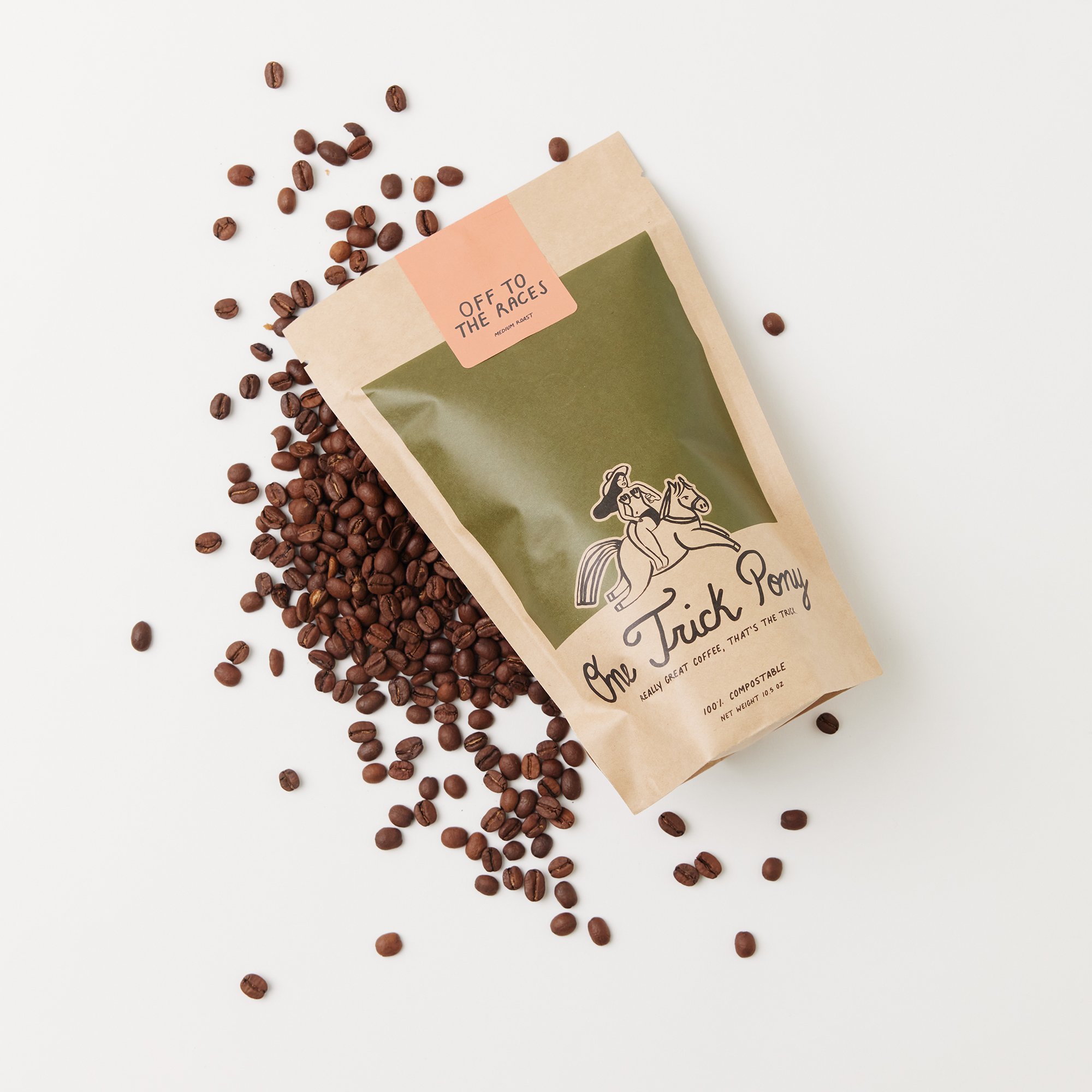 One Tricky Pony Off To The Races Whole Bean Coffee