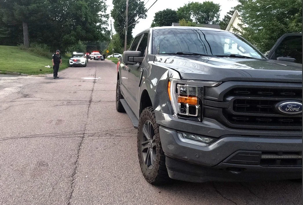 ‘HE HIT HIM ON PURPOSE’: MAN RIDING BICYCLE HIT BY PICK-UP IN MALONE 