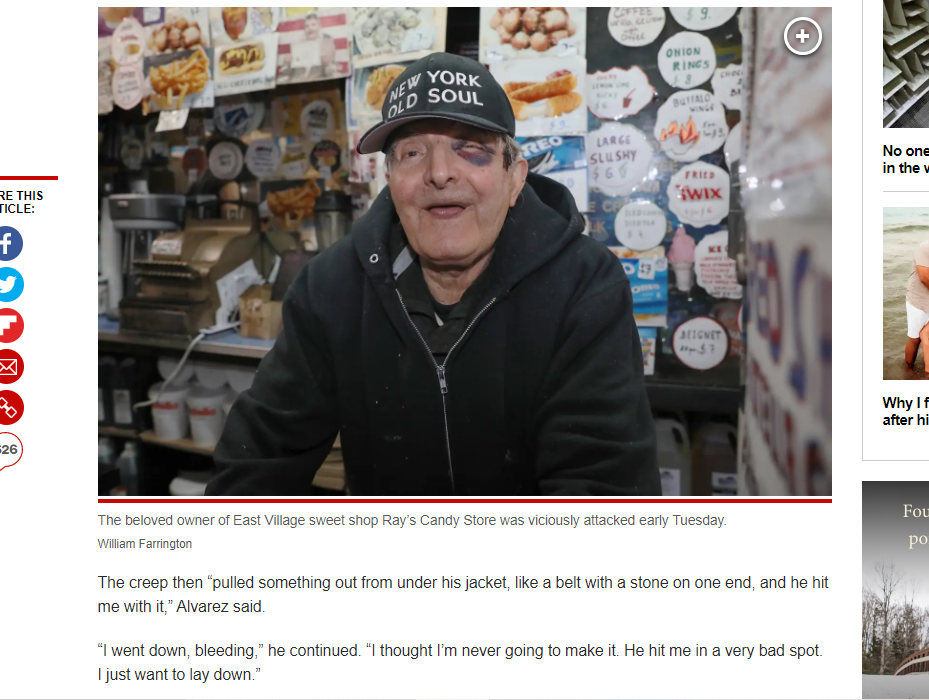 ODE TO RAY’S CANDY STORE, LOWER EAST SIDE, NEW YORK — THE FREE LANCE