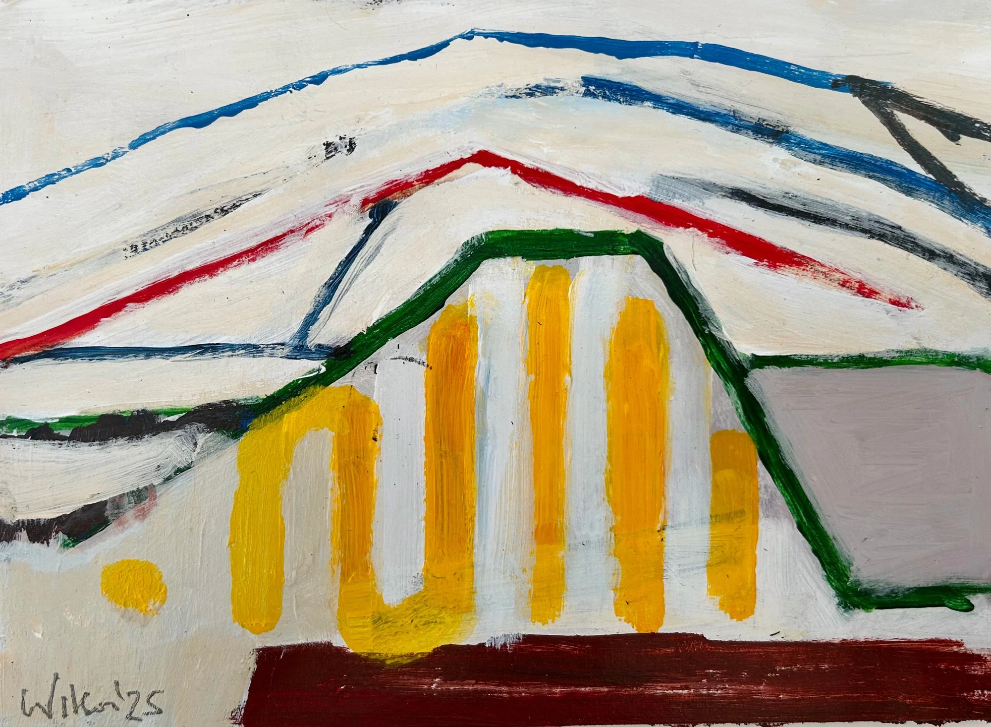 Silbury Ley Lines I by Charles Wilson