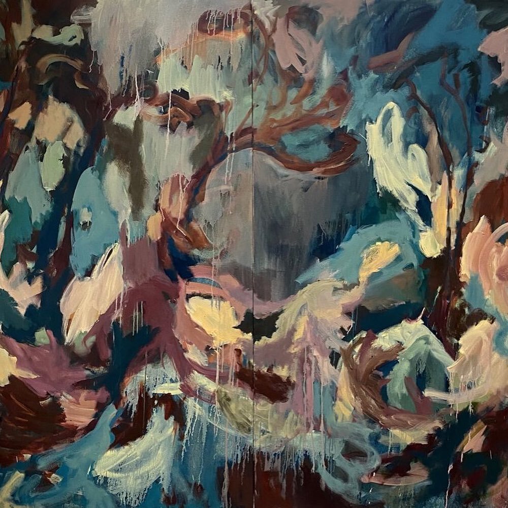 *NEW WORKS ONLINE - Mary West *
Mary&rsquo;s swirling rolling layers of paint with deep, rich and warm palettes draw you into these mystical and absorbing landscapes. 

See link in bio to available works. Or visit davinabarber.com

@marywestpaintings