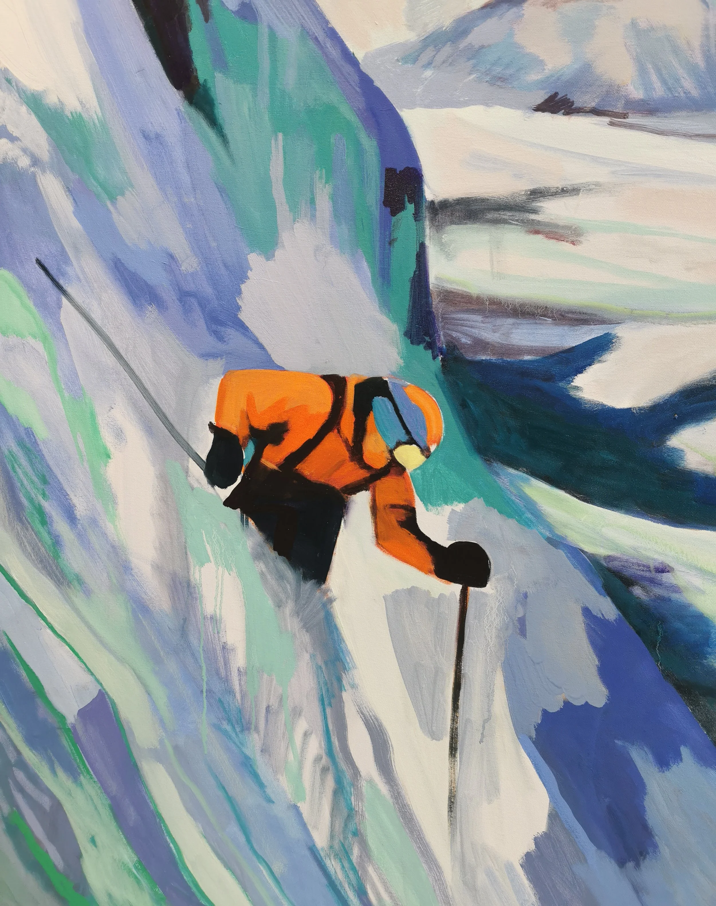 Downhill by Lucy Smallbone