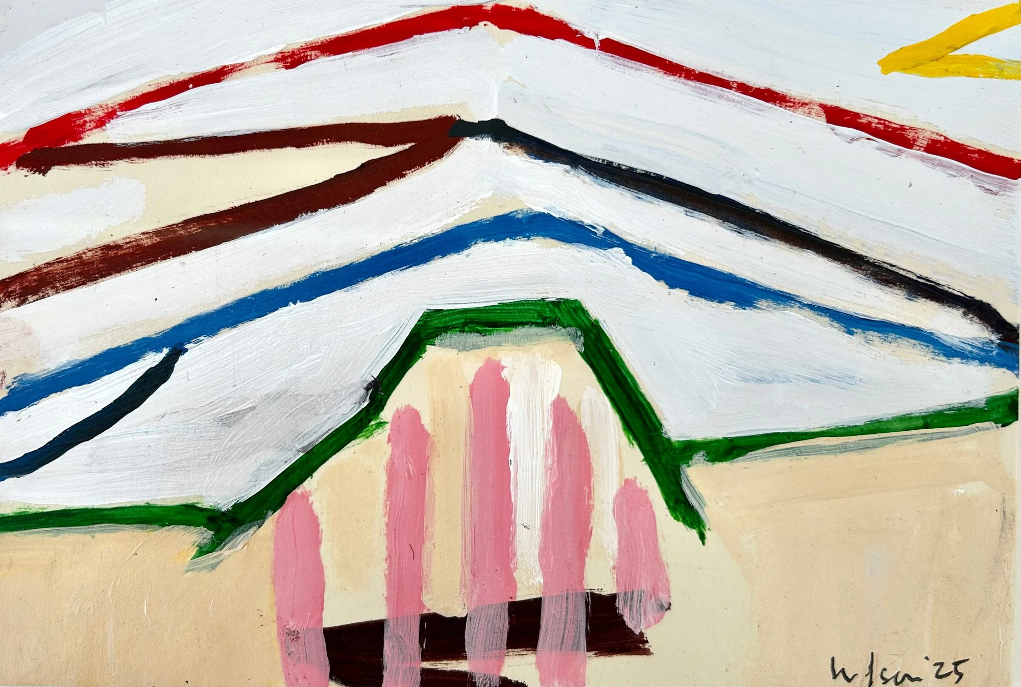 Silbury Ley Lines II by Charles Wilson
