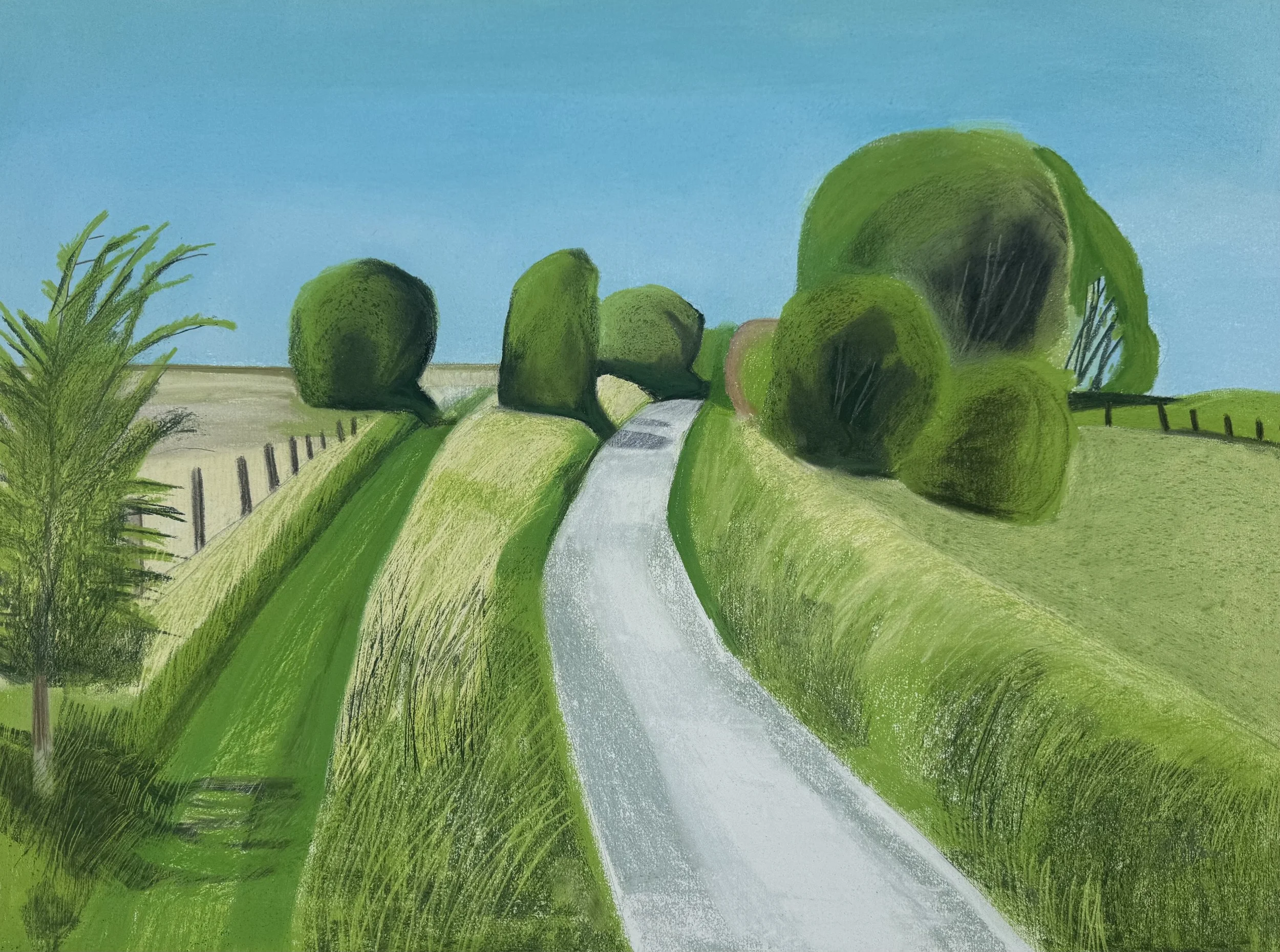 The Ridgeway. Above Antsy by Cornelia FitzRoy