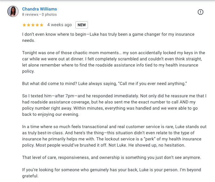 5 Star Review from Shaun Bishop