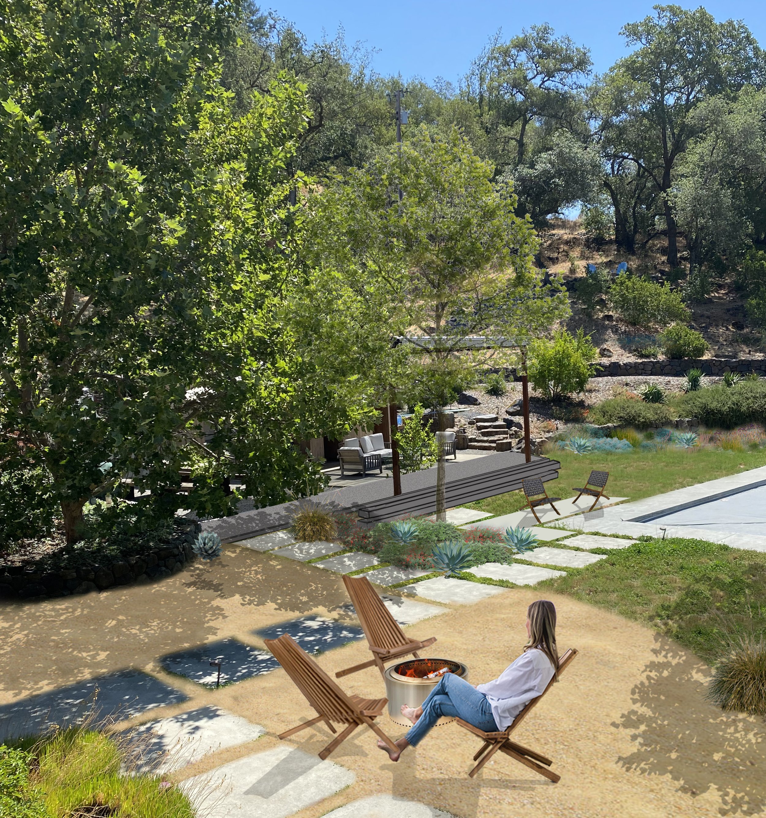 Pool deck Concept image