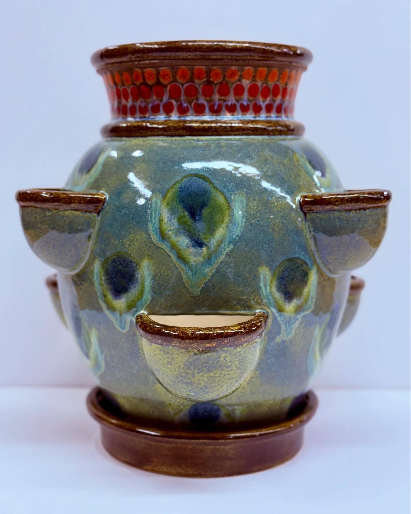New pottery!  There are 2 lamps available.