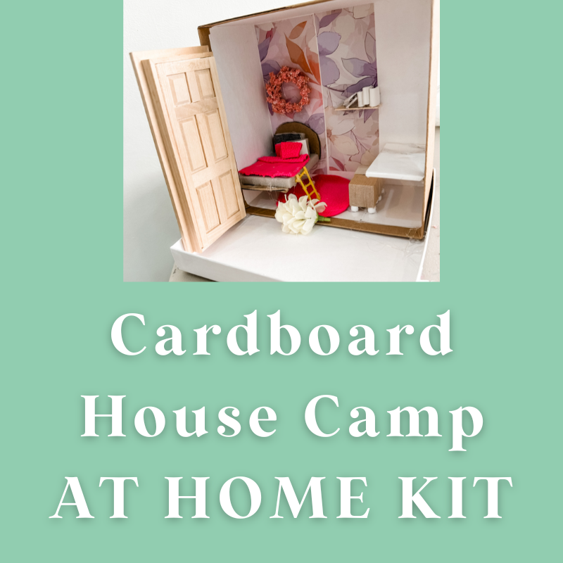 (Pre-Order)  Cardboard House Camp AT HOME Kit