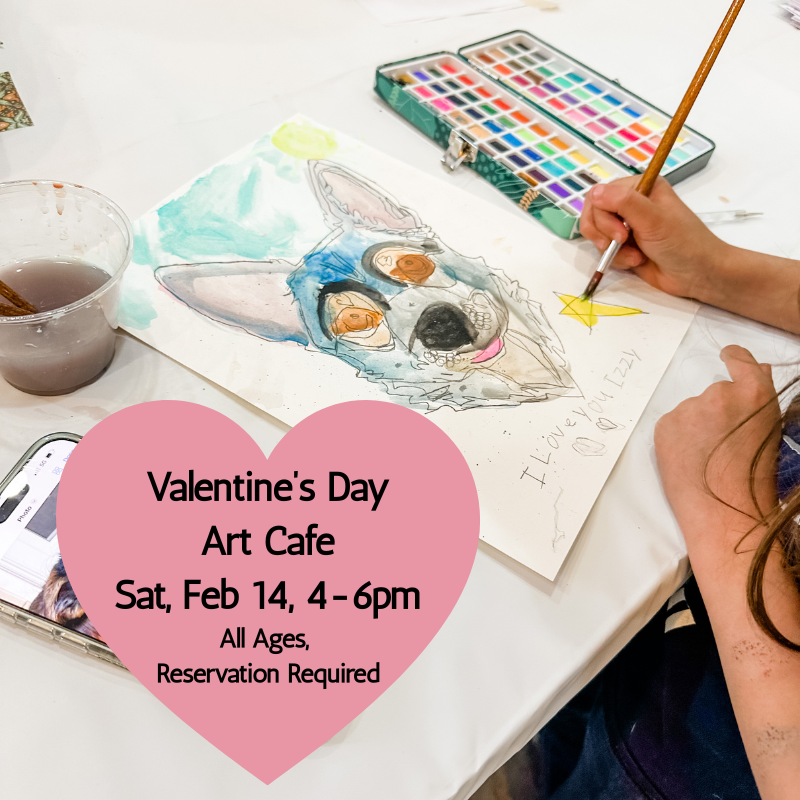 Valentine's Day Art Cafe