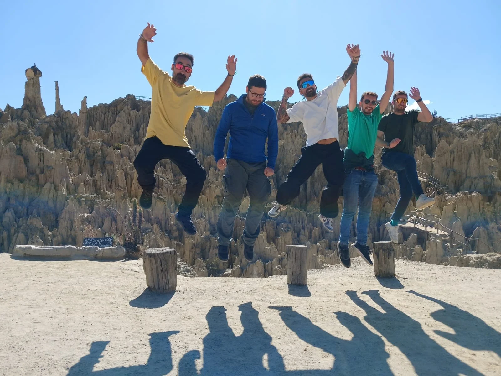 moon valley la paz bolivia