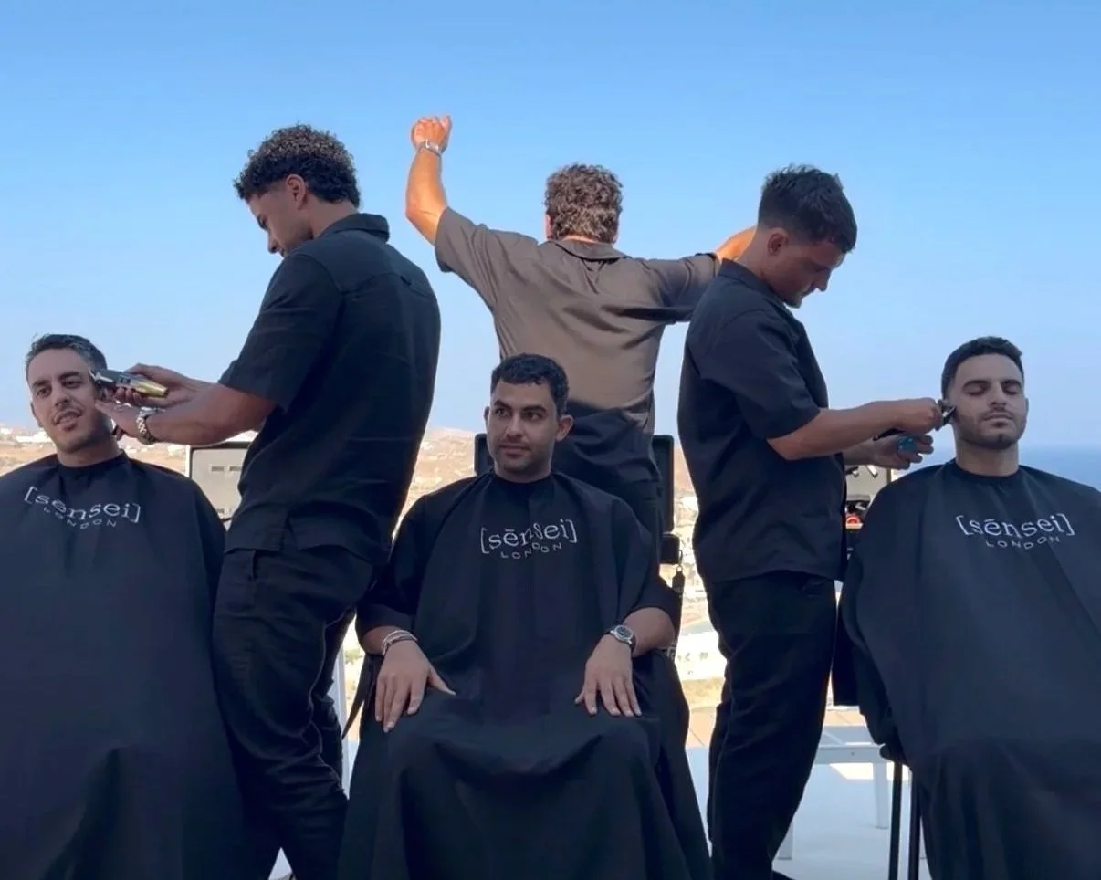 Private barber Mykonos villa — [sēnsei] London