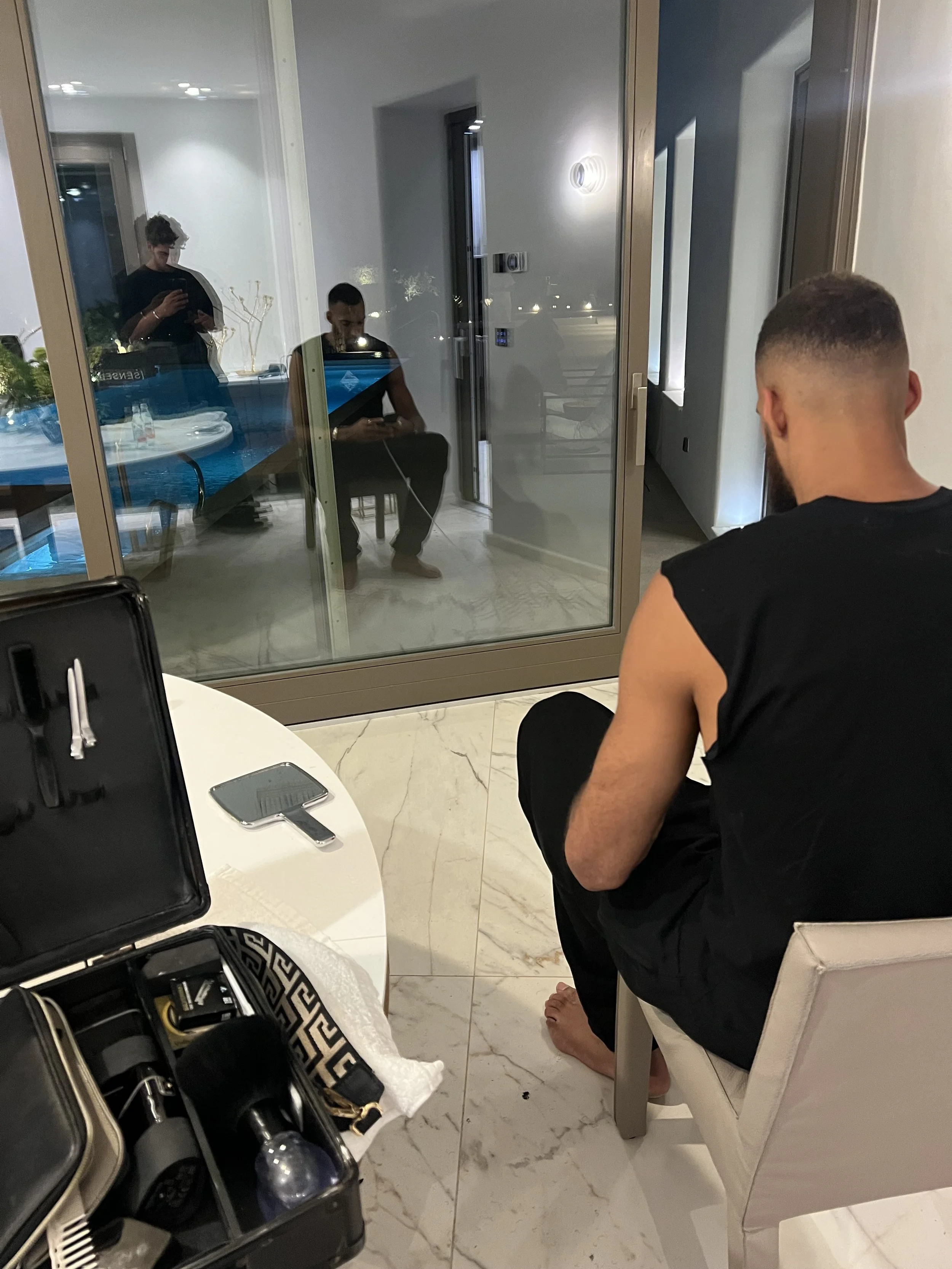 Private barber Dubai hotel suite — [sēnsei] London