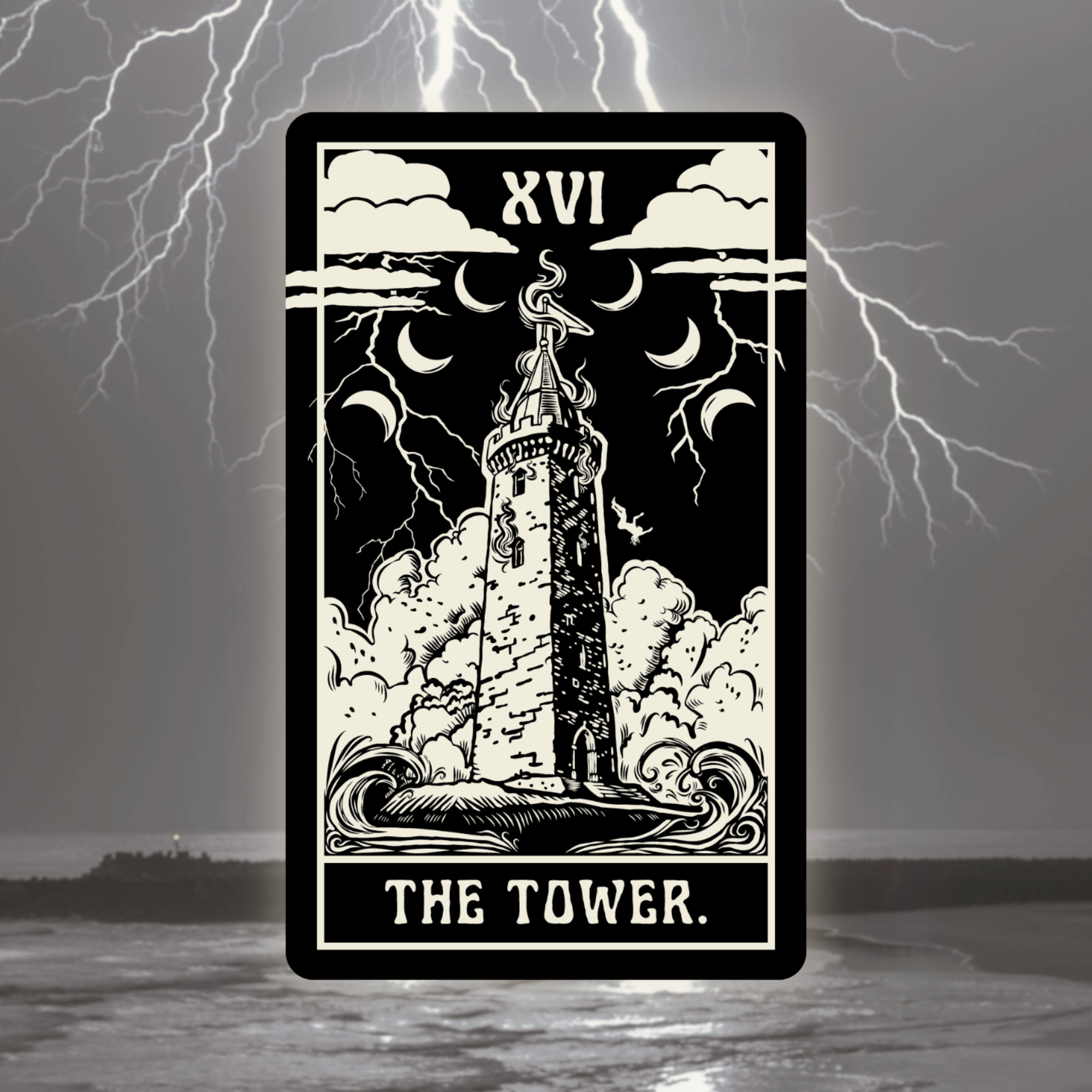Death Becomes Her Tarot Deck The Tower