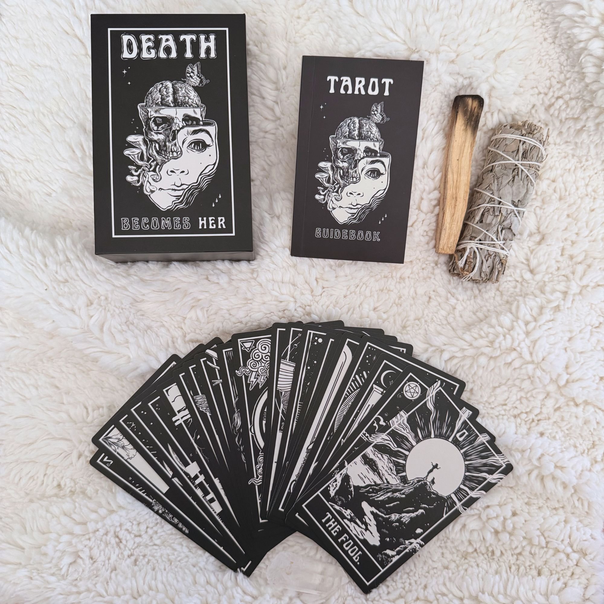 Death Becomes Her Tarot Deck Major Arcana