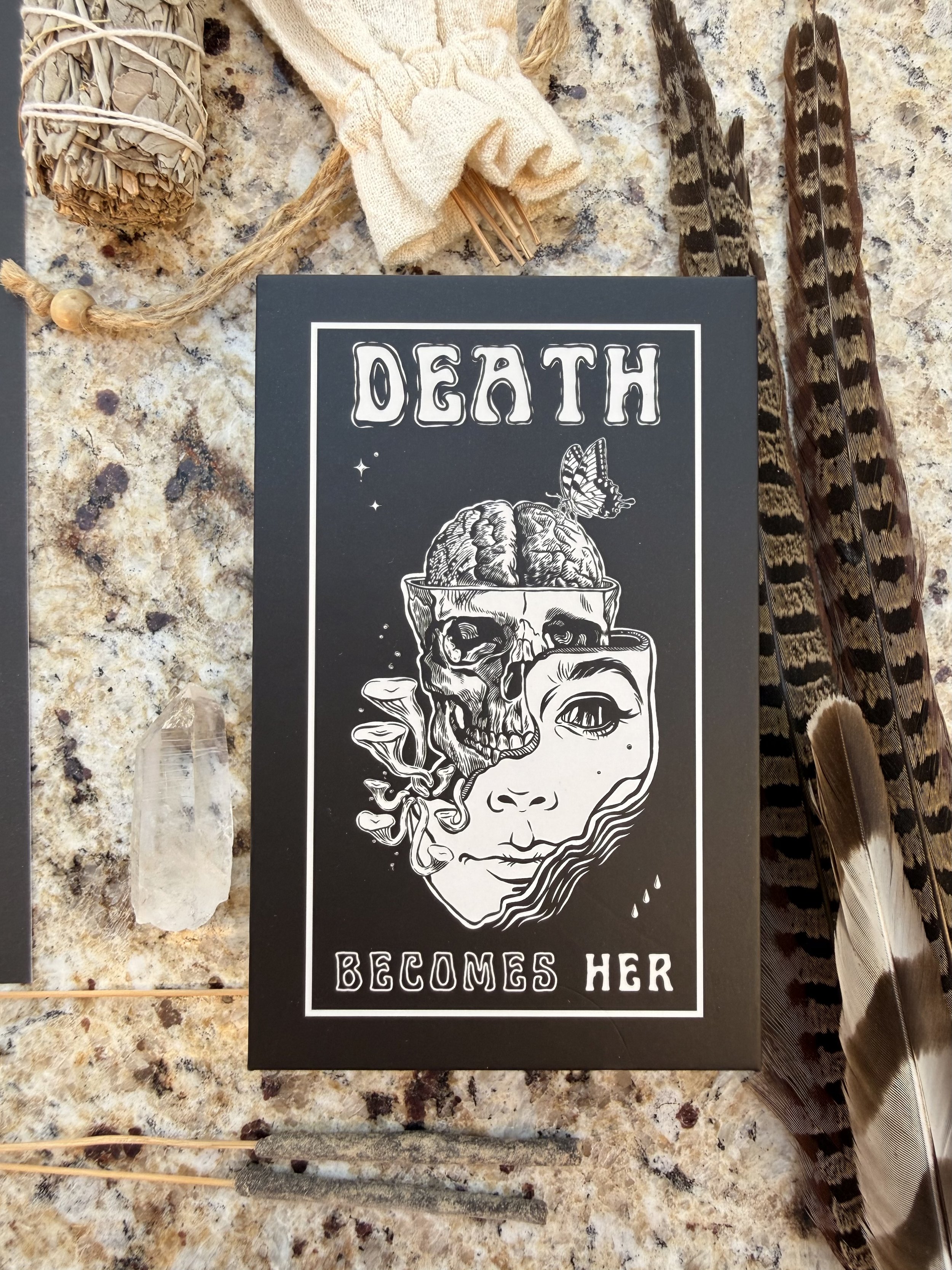 Death Becomes Her Tarot Deck & Guidebook