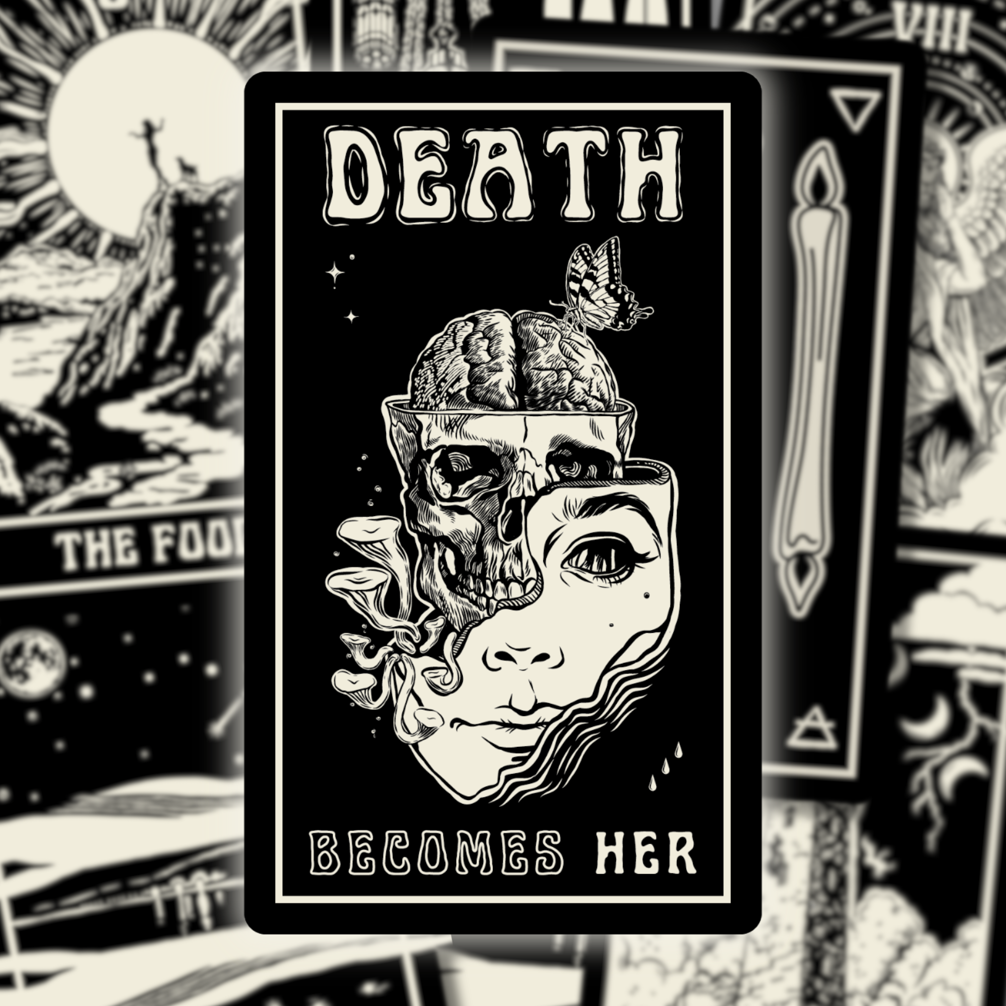 Death Becomes Her Tarot Deck & Guidebook