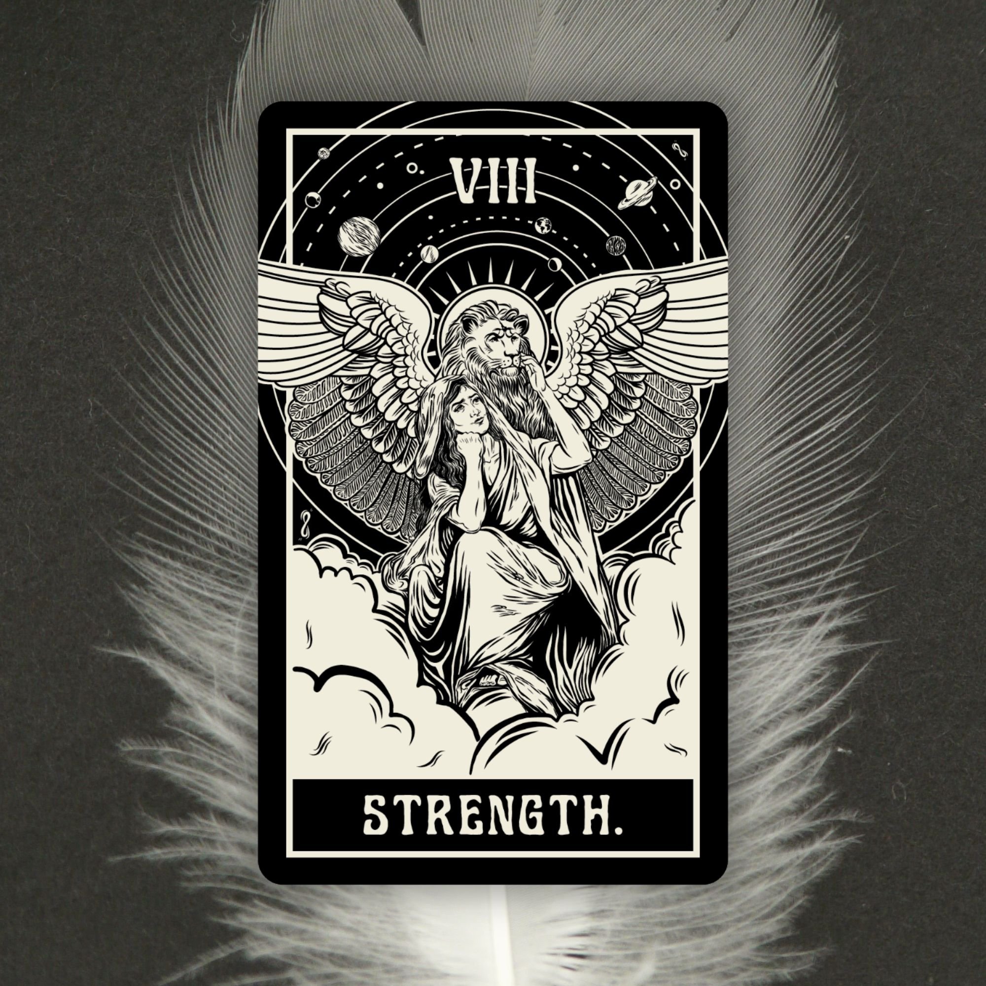 Death Becomes Her Tarot Deck Strength