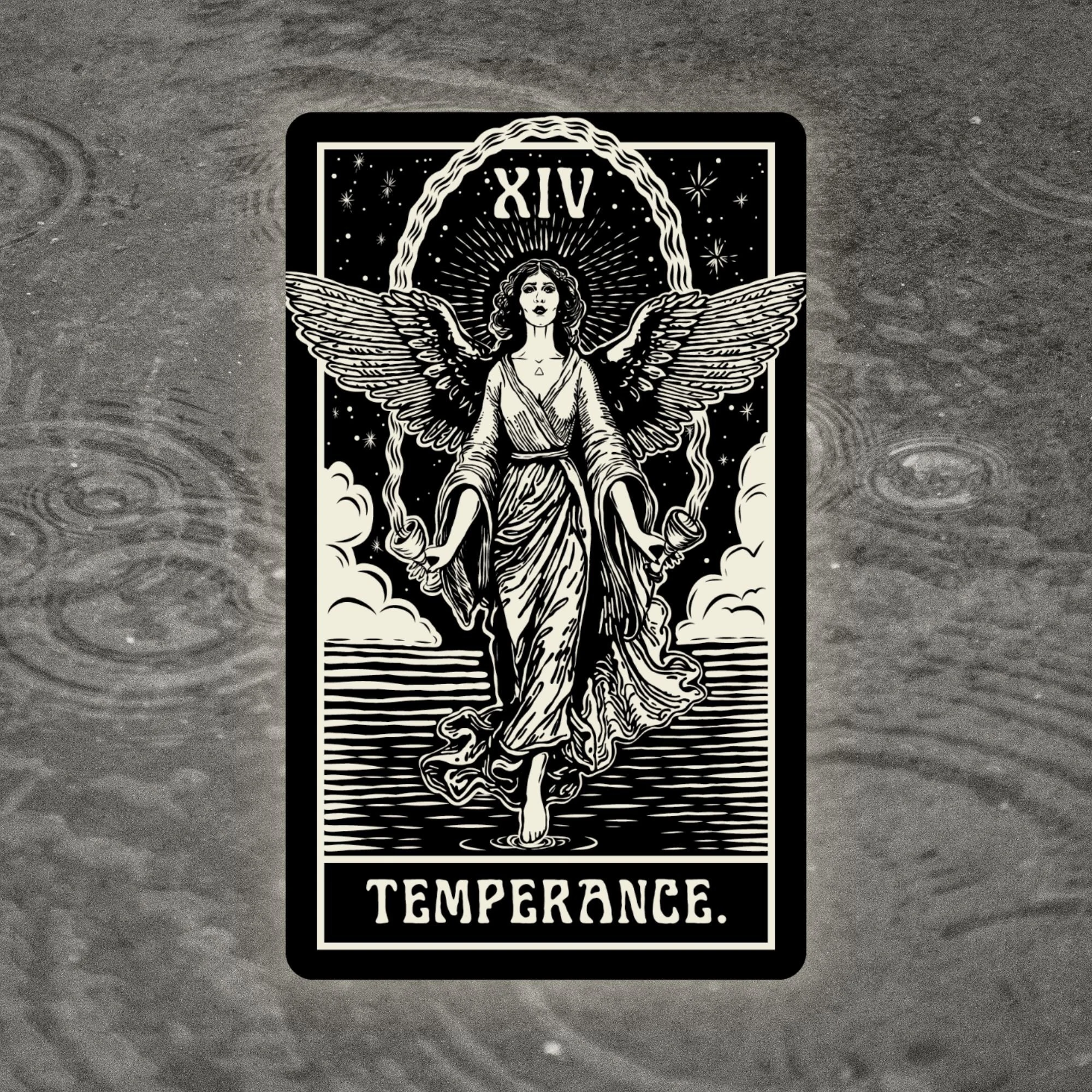 Death Becomes Her Tarot Deck Temperance