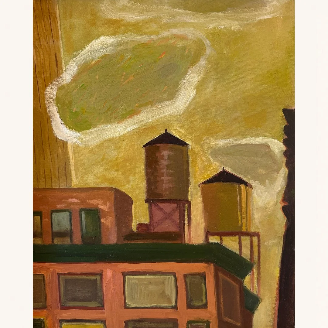 Mary Breneman | Low Clouds | Oil on Canvas | 20 x 16 inches | 2025