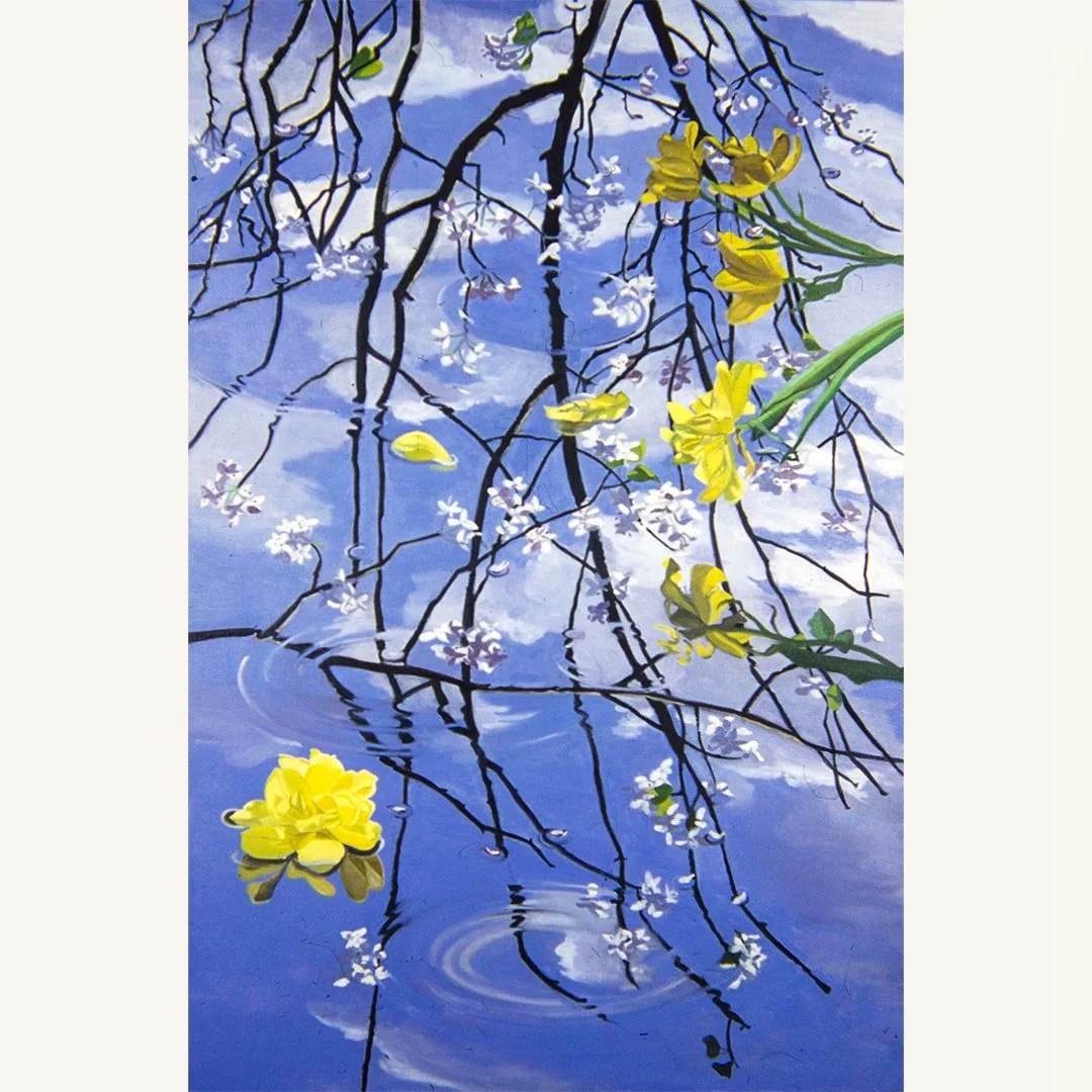 Harriet Shorr | Cloud Fantasy | Oil on Canvas | 60 x 40 inches | 1999