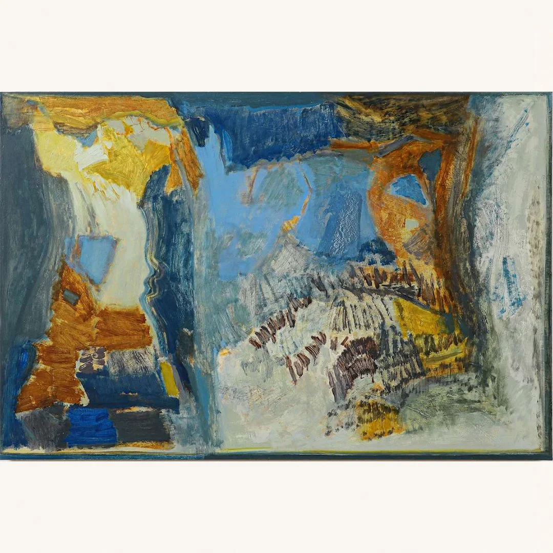 Stephanie Massaux | Echo | Oil on Panel | 48 x 72 inches | 2025