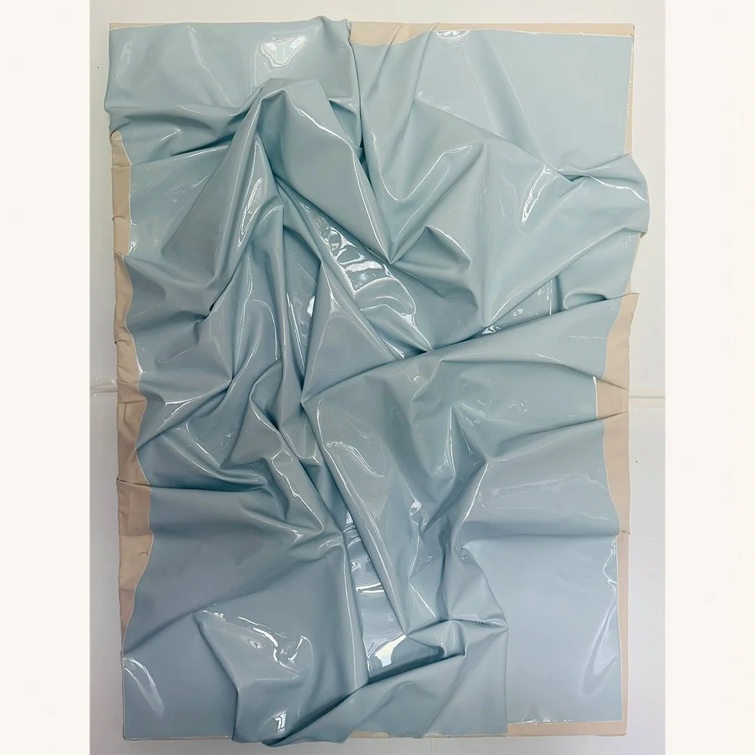 Joseph Clarke | Intuition | House Paint and Epoxy Resin on Canvas and Handmade Stretcher | 69 x 50 inches