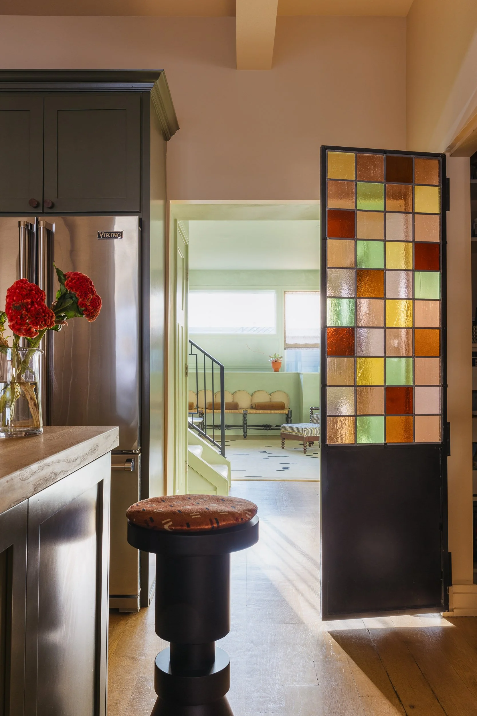 Jennifer Sucher Interior Design Bell Ave Pantry Design Featured in Domino Magazikne
