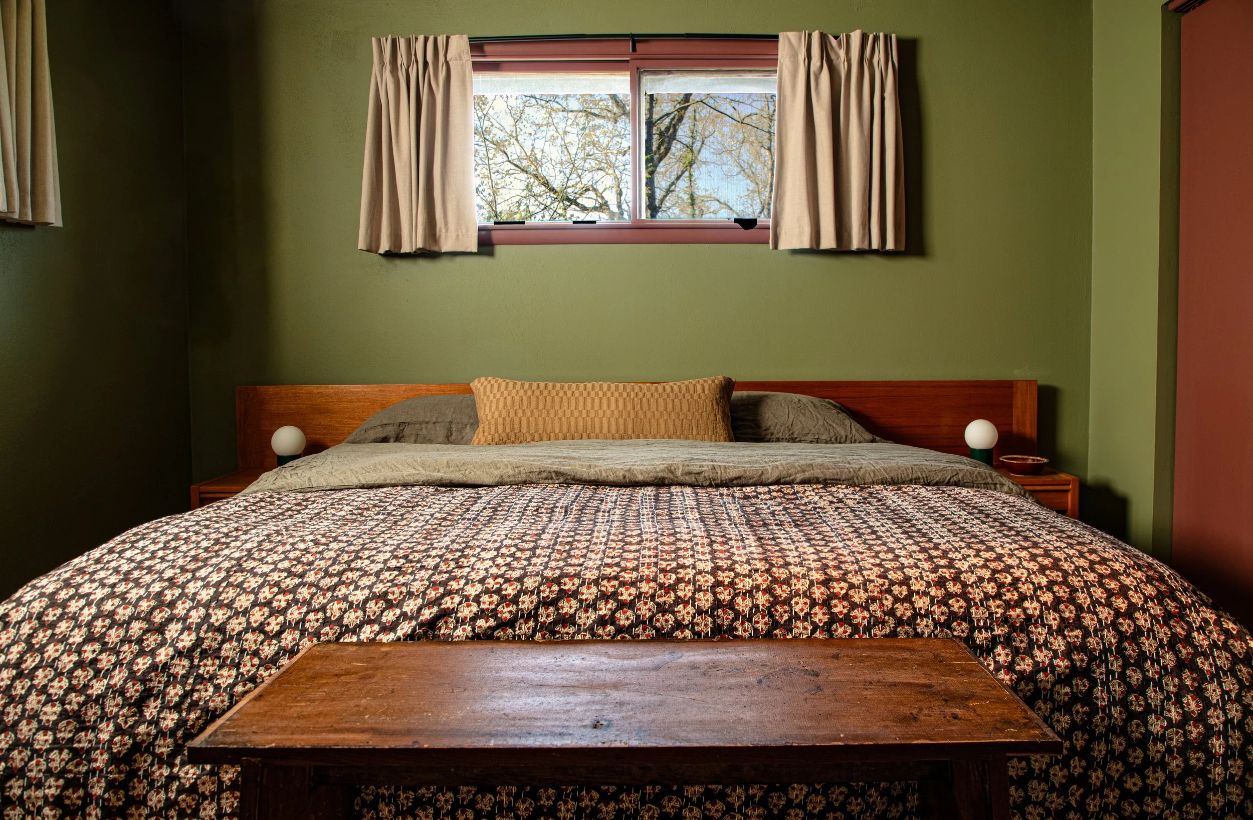 Green Bedroom Interior Design