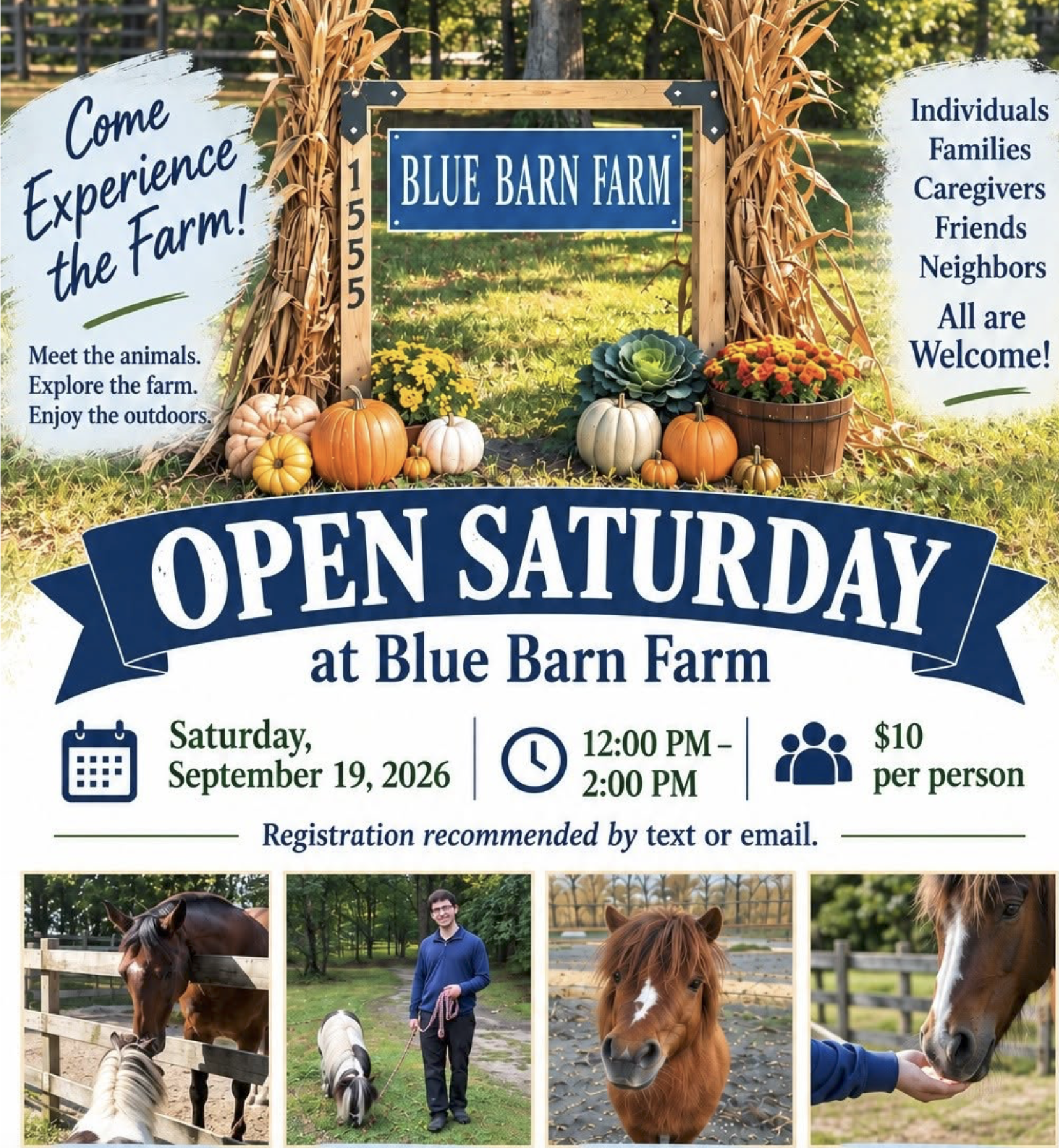 Blue Barn Fall Saturdays